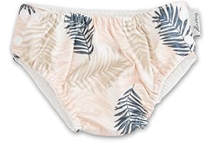 ‎HINZLING Hinzling Schwimmwindel Beige Jungle (S - 56/62/68)– Nachhaltig, Auslaufsicher – Schwimmwindel Baby, Made in Europe – Material komplett recycelt