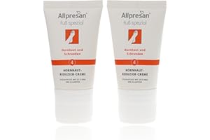 ‎ALLPRESAN Allpresan Fuß spezial Nr. 4 Hornhautreduzier-Creme - Fußcreme gegen Hornhaut und Schrunden - als 14-Tage Kur verhornter Füße - 2x 40 ml