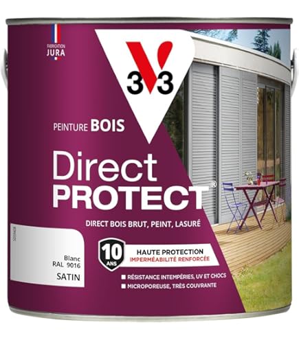Peinture extérieure Façade Climats Extrêmes blanc 2,5L - V33
