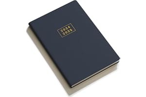 DEDE BEE Agenda 2024 2025 Settimanale Diario Scuola A5 Planner, 18 Mesi da Luglio 2024 a Dicembre 2025, Copertina Morbida (Blu)