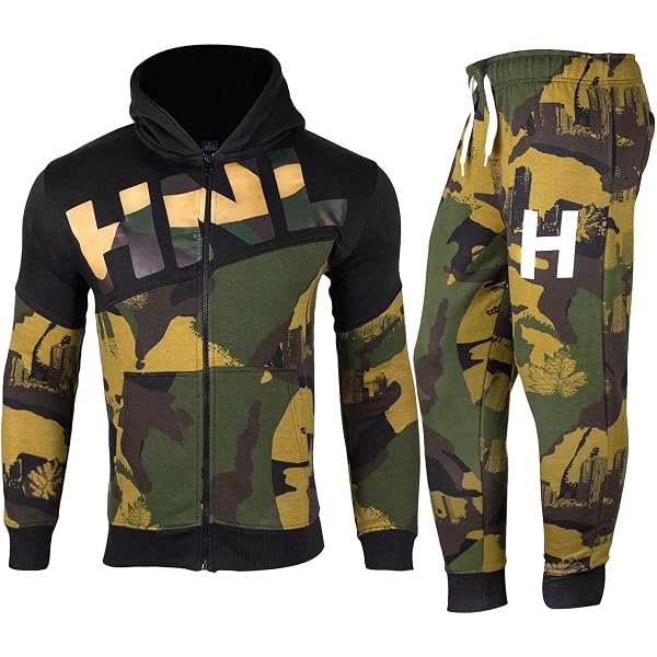 Tuta Da Ginnastica In Due Pezzi Vintage Mimetica Militare Dell'esercito {S5} - Italia - 10