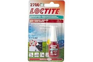 Henkel 2700/5/1 Loctite Health i Safety Threadlocker, wysoka wytrzymałość, 5 ml