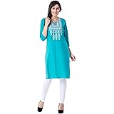 ksharaa Women's Cotton Regular Kurta
