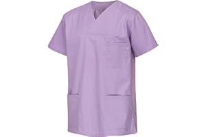 Clinotest Schlupfkasack „Anna/Anton“ – 195 g/m², 65% Polyester, 35% Baumwolle – Komfortable & Pflegeleichte Arbeitsbekleidung für Damen & Herren, Ideal für Klinik, Praxis, Labor & Medizin