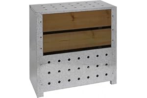 GUILLOUARD Silo à Compost Acier et Bois 200L