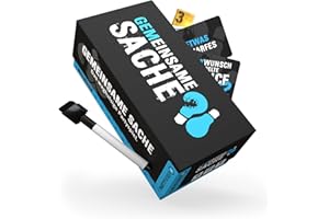 DENKRIESEN - PARTYFIEBER - GEMEINSAME Sache® Das waghalsige Partyspiel | 120 Wettchips | 300 Karten | Partyspiel | Familienspiel | Geschenkidee | Spaß und Spannung für Jede Party