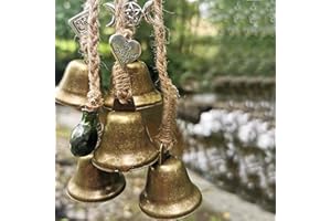 TUHNHGD Bruja Campana De Viento, Campana De Viento Colgante, Colgante De Campana De Viento, Campanas De Viento