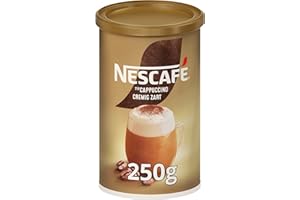 ‎NESCAFÉ NESCAFÉ GOLD Typ Cappuccino Cremig Zart, Getränkepulver aus löslichem Bohnenkaffee, cremiger Geschmack & intensives Aroma, koffeinhaltig, 1er Pack (1 x 250g)