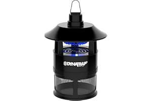 DynaTrap Outdoor Insect Trap Ultralight, 1/4 Acre, Black