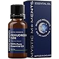 Mystic Moments | Olio essenziale di Fenugreek CO2 5 ml - olio puro e naturale per diffusori, aromaterapia e massaggio miscele