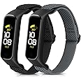 TumpCez Elastic Nylon Strap Only Compatible with Samsung Galaxy Fit 2 for Women Men, Adjustable Strap Breathable Band Sport Replacement Wristband for Samsung Galaxy Fit2 SM-R220