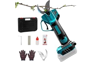 CATOLSSS Akku Astschere kompatibel mit Makita 18V Akku,Bürstenloser Motor mit 2 SK7 Ersatzklingen,51mm Maximaler Schnittdurchmesser,zum Beschneiden von Bäumen und Obstbäumen(Ohne Akku)