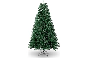 Rumicet Árbol de Navidad Artificial de 180cm con 850 Ramas, Arboles de Navidad Verde con Soporte Metálico, Ramas Frondosas Realistas, Decoración para Interior y Exterior, Navidad