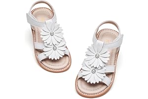 Kiderence Kleinkind Mädchen Sandalen Kleine Mädchen Kinder Sommerschuhe Kleinkind Sandalen