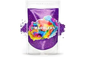 MARBLERS Mica Powder [Flash Berry Pearl] 3oz (85g) | Cosmetic Grade | Epoxy Resin Pigment | Dye | Non-Toxic, Vegan, Cruelty-Free | Nail Art | Slime, Bath Bomb, Candle & Soap Making