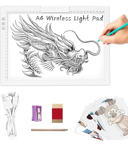 Tavola Da Disegno In Legno 8K Con Clip Metallica - Portablocco Per Schizzi, Appunti E Pittura, Impermeabile E Leggera - Foto 5