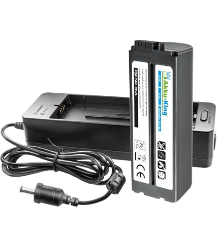 Homesuit NB-CP2L Accu 2000mAh + LED Oplader Voor Canon Selphy Fotoprinters CP1500, CP1300 En Meer