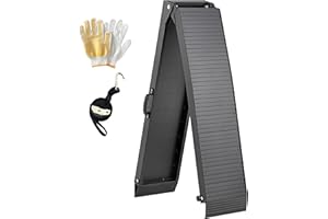 ‎GARDHOM gardhom Auffahrrampe 340kg Auffahrrampe für Anhänger Auffahrrampe Klappbar Alu Auffahrrampe Motorrad für ATV Quad PKW 203 * 28cm