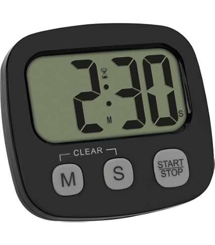 Minuteur De Cuisine Digital Professionnel, Magnétique Avec Support, 99min59s - Hendi - 2