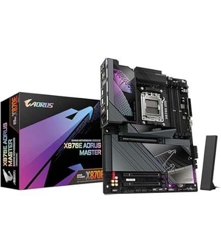 GIGABYTE X870E AORUS Elite X3D AMD AM5 LGA 1718 ATX Motherboard