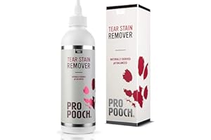 Détachant oculaire pour chiens Pro Pooch - Il enlève délicatement les résidus dans les yeux et prévient la formation de taches - Sans produits chimiques nocifs