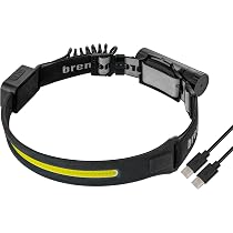 Lampada frontale LED ricaricabile con sensore 2xLED/5W/5V/3xAAA IP65 500 lucente 1200 mAh