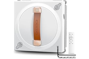 iDEEBO G500A Window Cleaning Robot, Window Robot with 2-Way Spray System, Car Path Planning with 100 ml Tank Suitable for All Types of Windows