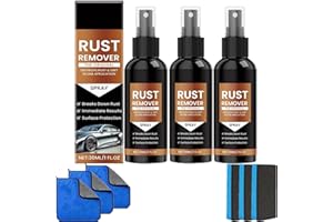 ORGRUL Spray per la rimozione della ruggine in metallo, rimozione della ruggine, rimozione della ruggine, rimozione della ruggine dell'auto, spray per la rimozione della ruggine per metalli, biciclette, auto