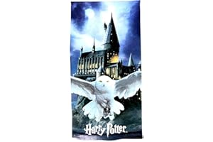 Grenadine Boutique - Serviette de Plage H. Potter Drap de Bain Harry .P - Hedwige 100% Coton