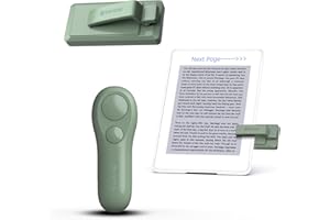 SK SYUKUYU RF Fernbedienung Seitenwenden zum Lesen auf Tolino,Kobo,Page Turner Umblättern for iPad/iPhone/Android Tablets, Ferngesteuerter for Kamera Videoaufzeichnung (Grün)