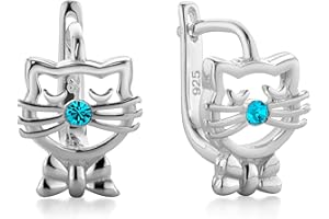 butterfly Niña Plata de ley 925 Rojo Embalaje Ecológico Joyas Regalo Para Niños