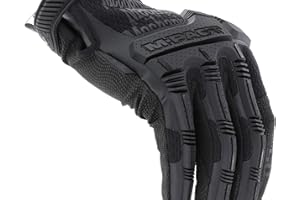 Mechanix Wear Mechanix Herren M-Pact® 0,5mm Covert (Large, Vollständig Schwarz) Einsatzhandschuhe f r hohe Fingerfertigkeit, Covert, L EU