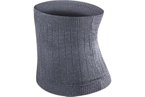 HERUAI Winter Kaschmir Nierenwärmer Damen Herren Rückenwärmer Thermische Taillen Wärmer Unterstützung Elastisch Wärmegürtel Wolle Lendenwärmer Leibwärmer zur Rückenpartie Schmerzlinderung für Damen Frauen