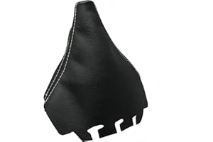 Cargaiter - Soufflet Levier de Vitesse Compatible pour Seat Ibiza (2002-2009) (Blanc)