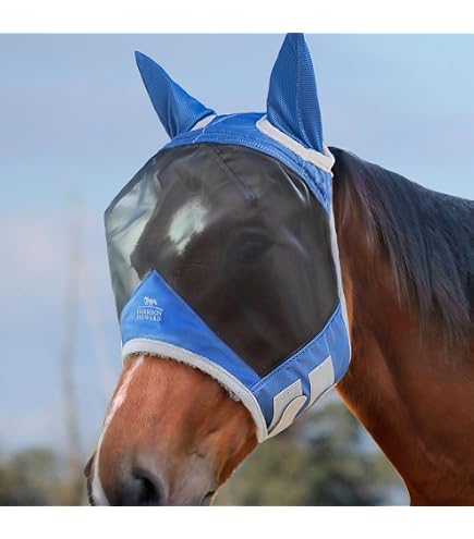 Boett Fliegenmaske Sweet Itch Hood – Ekzemschutz Für Pferde, Wasserabweisend