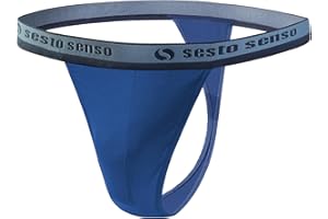 Sesto Senso Tanga Hombre Sexy Algodón 1-4 Pack String Slip