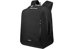 Samsonite Guardit Classy - EasyJet Handgepäck 34 x 20 x 45 cm, 27,5L, 0,70 kg, Kabinentasche, Flugzeug-Rucksack M Untersetzer, Schwarz (Black)