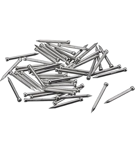 Sourcing Map Small Tiny Hardware Brass Nails 1.5mmx20mm (DXL) For DIY