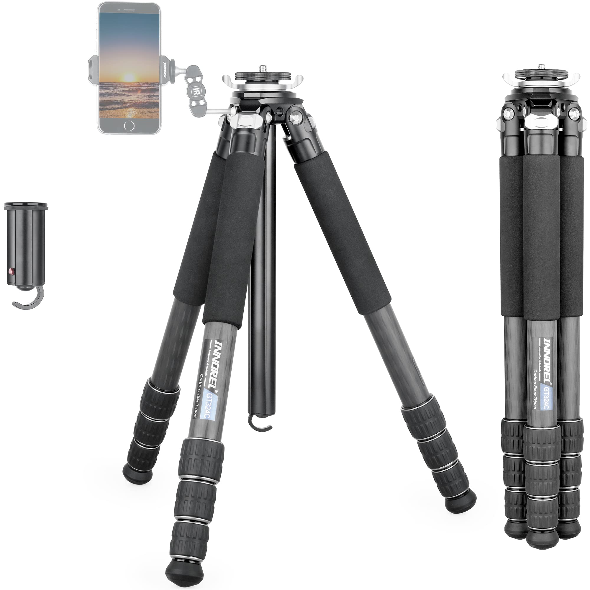 Innorel Carbon Fiber Tripod GT324C Review: Professional Compact DSLR Camera Stand