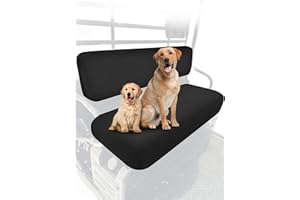 ZIDIYORUO Mule Bench Seat Cover Compatible with Kawasaki Mule 3000 3010 3020 4000 4010 2001-2023 2025, 1680D Fabric Waterproof UTV Seat Cover Set for Mule Seat Accessories Parts