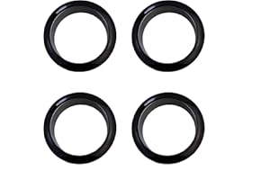 Qrity 4 Stück Kabeldurchführung Schreibtisch Kunststoff Kabeldurchlass Ø 35 mm (1,4 Zoll) für Wand & Tische