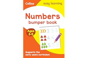 Collins Easy Learning Preschool - Numbers Bumper Book Ages 3-5