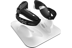 ‎BOBOVR BOBOVR CD3 Bezprzewodowy kontroler do ładowania (z uchwytami G3),Kompatybilna z Quest 3/3S Magnetyczna stacja szybkiego ładowania ze wskaźnikiem LED