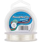BENECREAT - 28 Gauge Non-Slip Silver Spiral Wire, 100M/109Yard