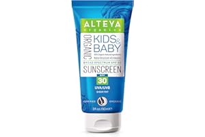 Alteya Kids & Baby Sunscreen NaTrue Certified Organic Skin Care, 90 ml