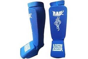 2FIT YOUR FITNESS PARTNER 2Fit Shin Pads junior Senior Kickboxing Muay Thai MMA Shin Guards Foam Pad Support Shin instep leg & foot protective Gears