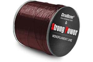 Dingbear Línea de Pesca de Nylon 200/500/1000 M Línea de Pesca de Nylon Monofilamento Línea de Pesca de Alambre de Tensión Fuerte 4 Colores 5-35 LB