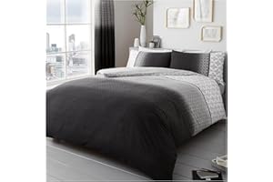 GC GAVENO CAVAILIA GAVENO CAVAILIA Luxuriöses Urban Ombre Bettwäsche-Set mit Bettbezug und Kissenbezug, Polyester-Baumwolle, Grau, Doppelbett 11149378