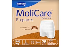 ‎MOLICARE MoliCare Premium Fixpants Inkontinenz Fixierhosen, L, 25 Stück