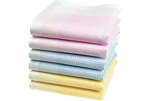 MERRYSQUARE « Babeth » handkerchiefs - 11" square - 6 units